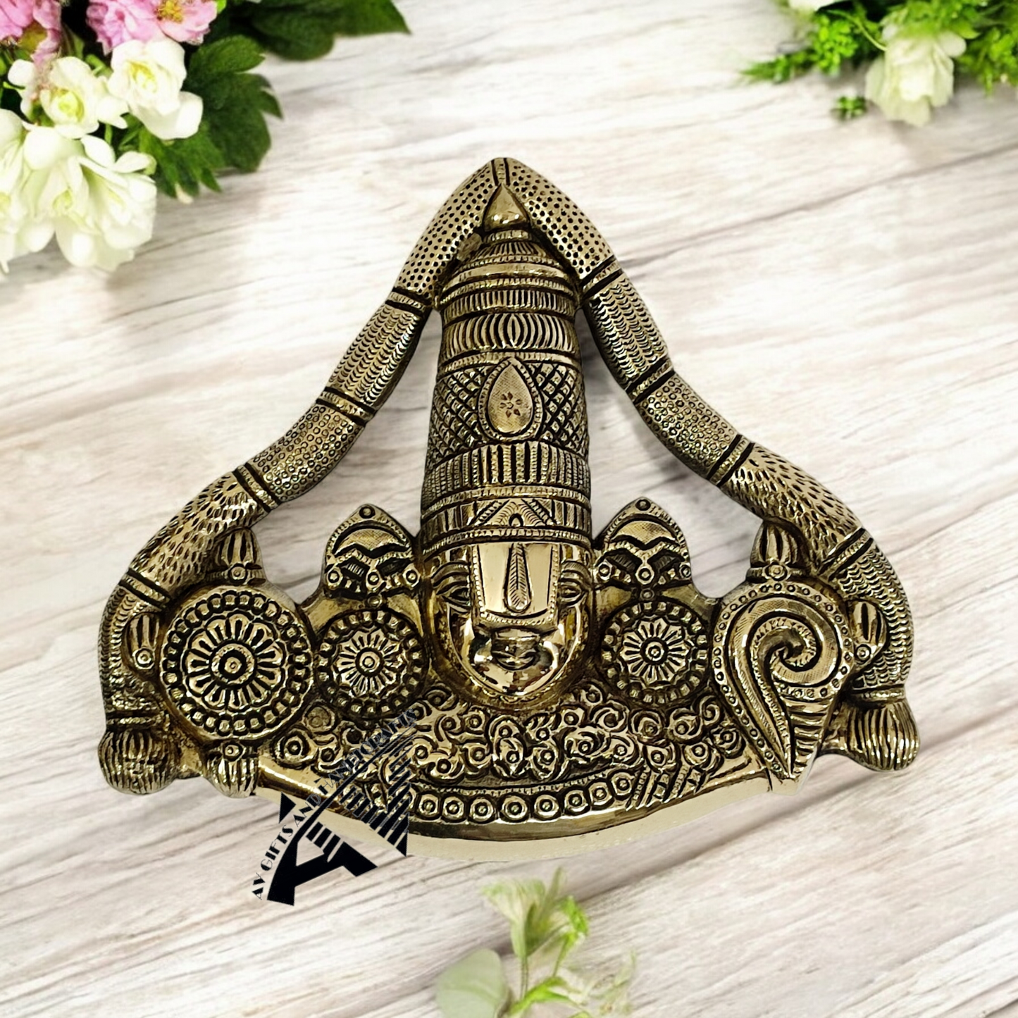 Brass Tirupati Balaji Wall Hanging