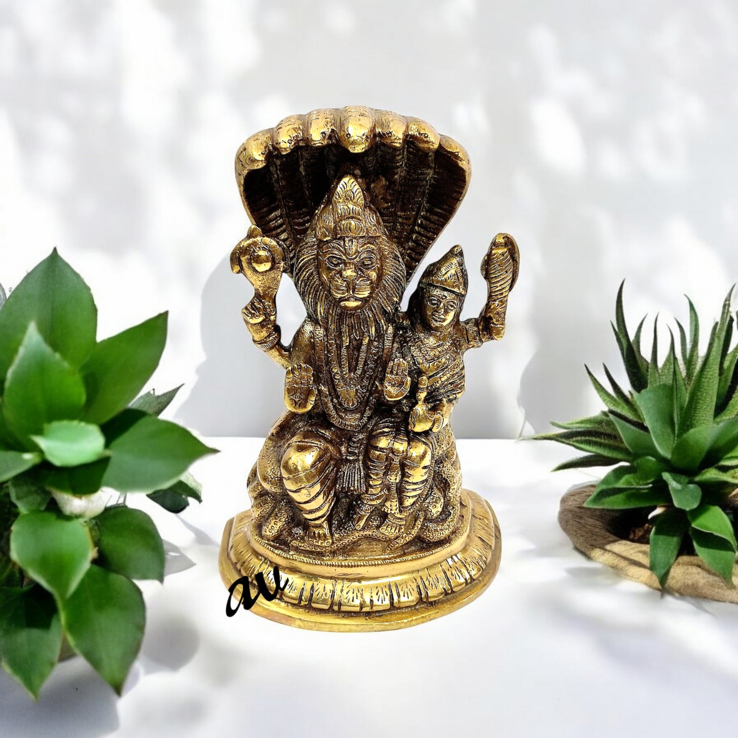 Brass Narashimha Idol