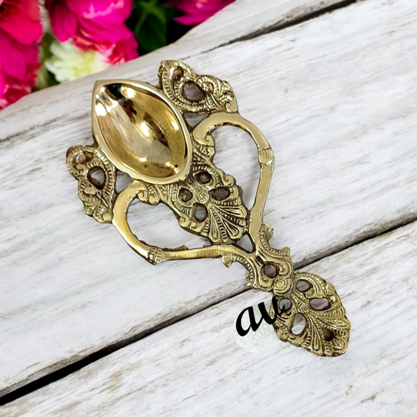 Brass Aarti Spoon