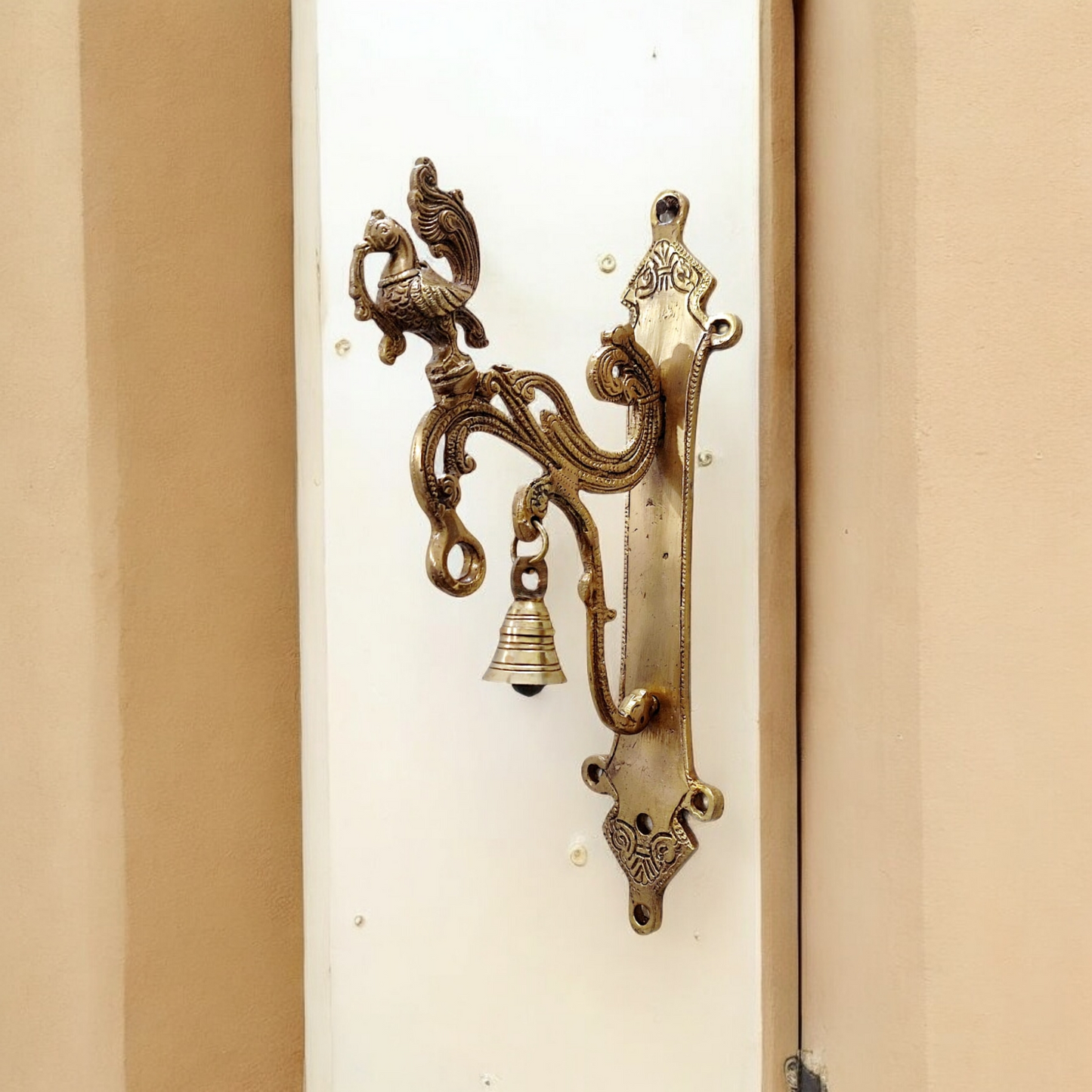 Brass Peacock Bracket