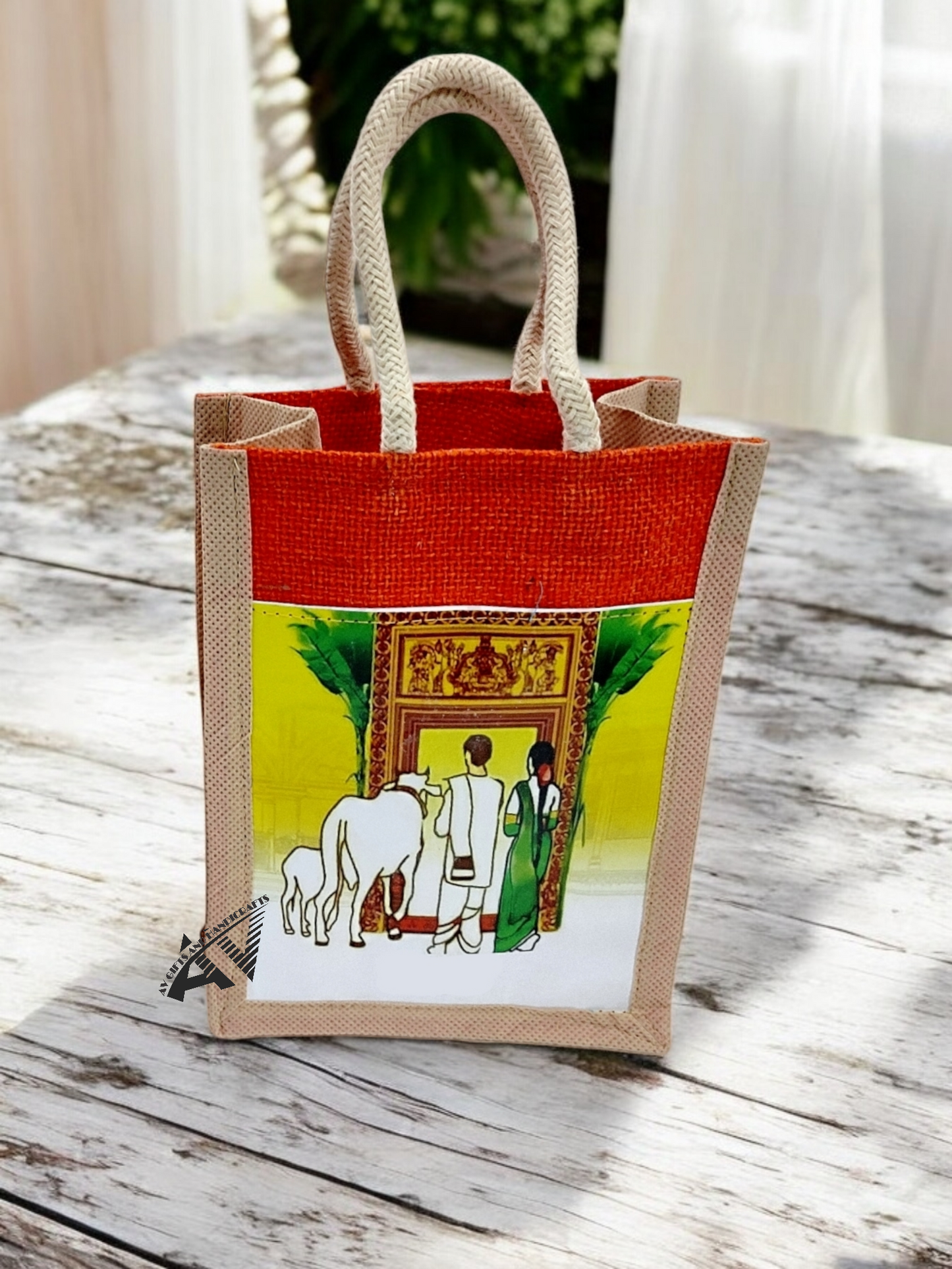House Warming Jute Bag