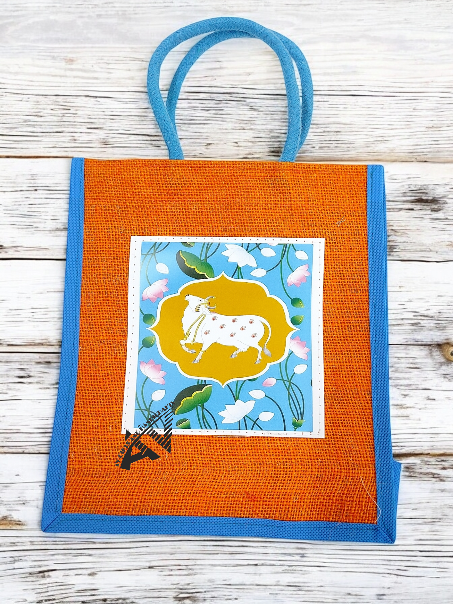 Pichwai Jute Bag