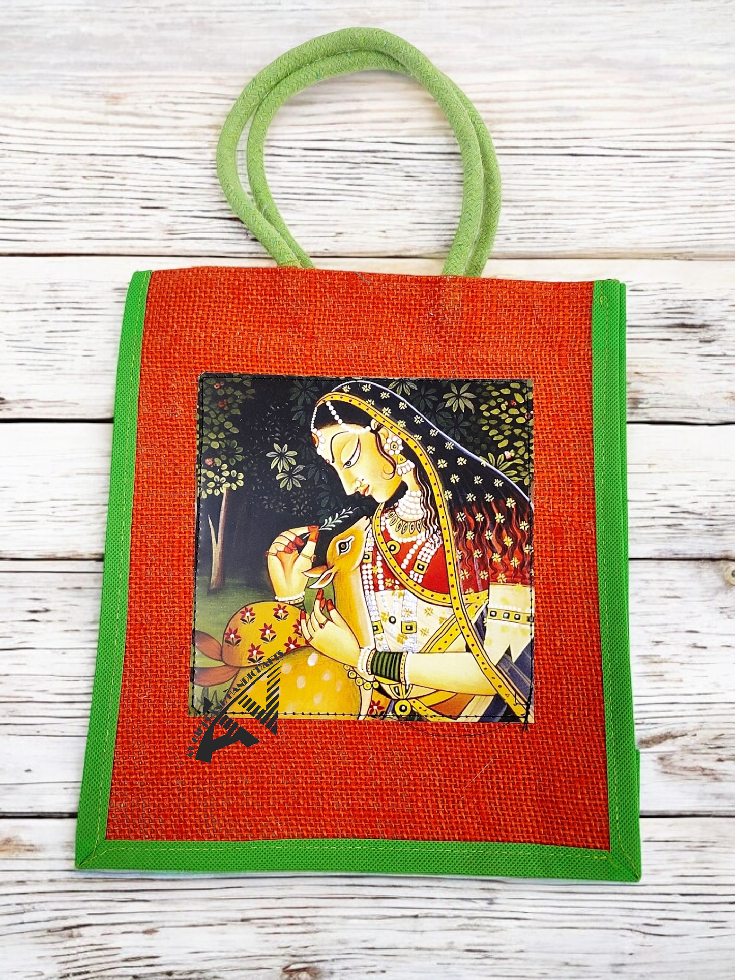 Pichwai Jute Bag