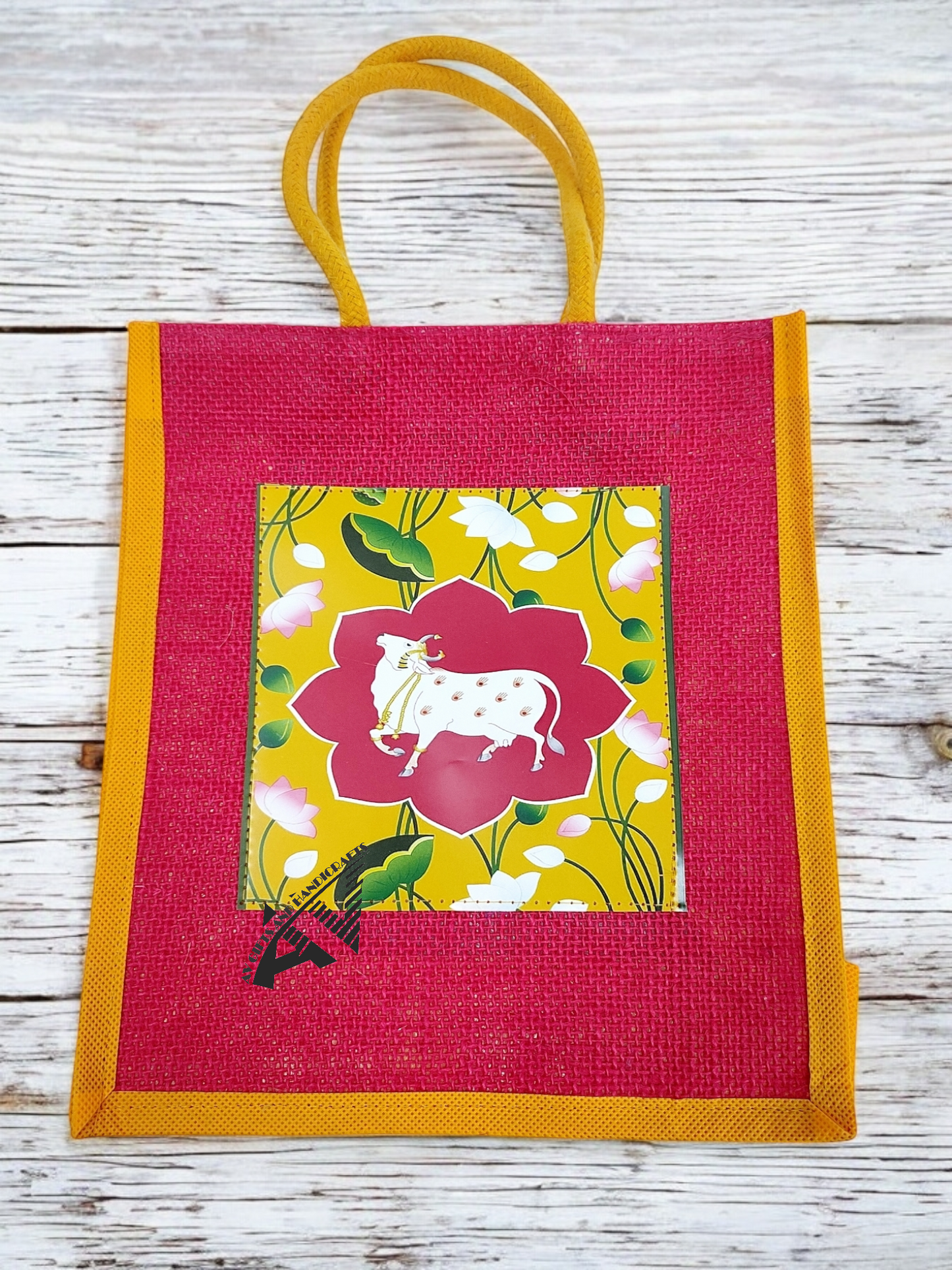 Pichwai Jute Bag