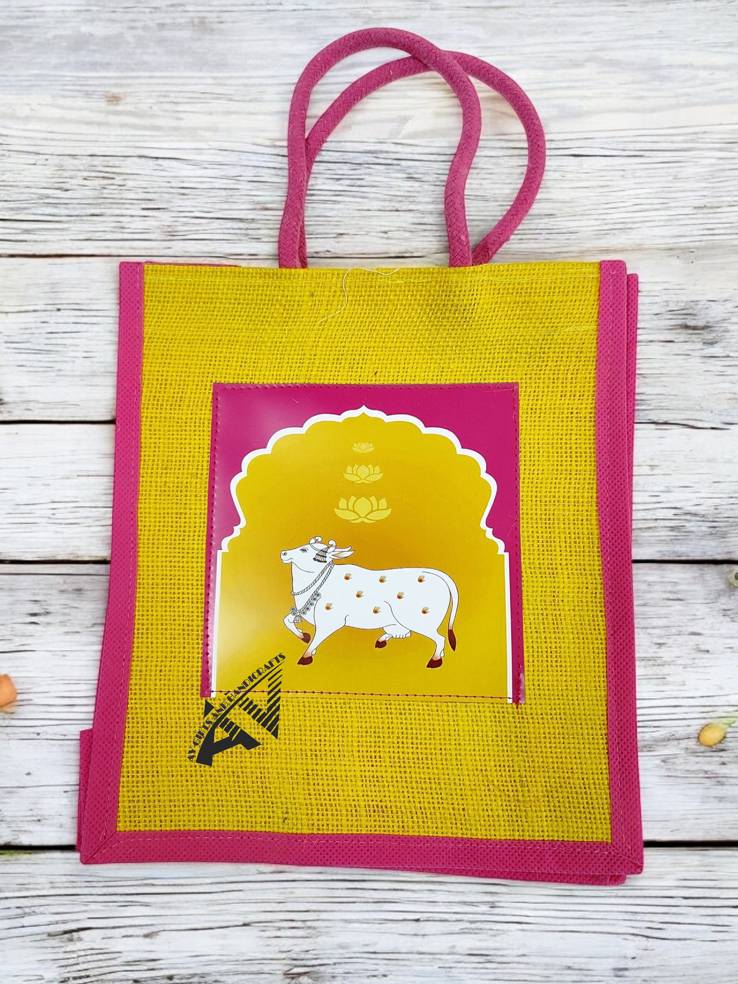 Pichwai Jute Bag