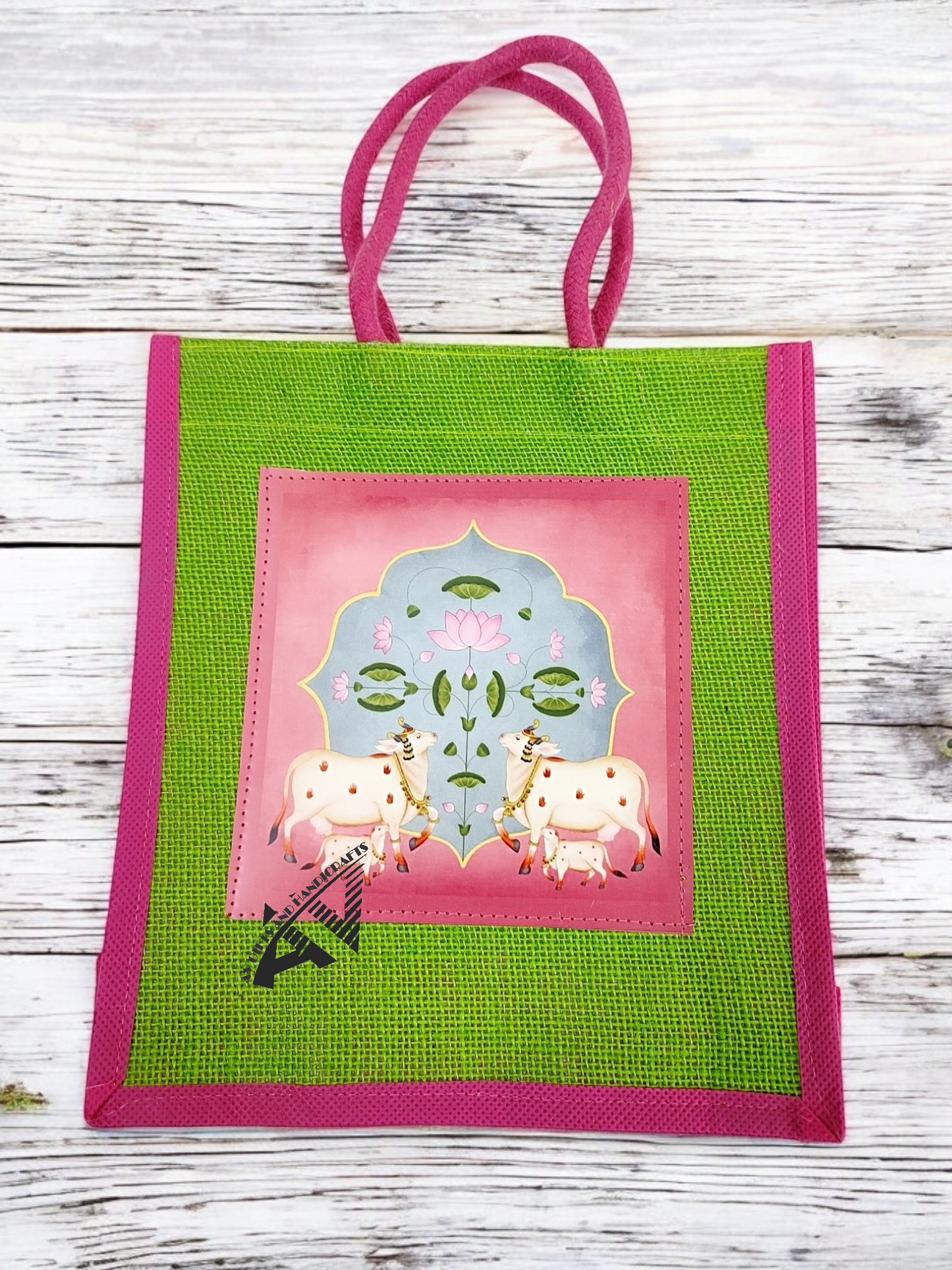 Pichwai Jute Bag