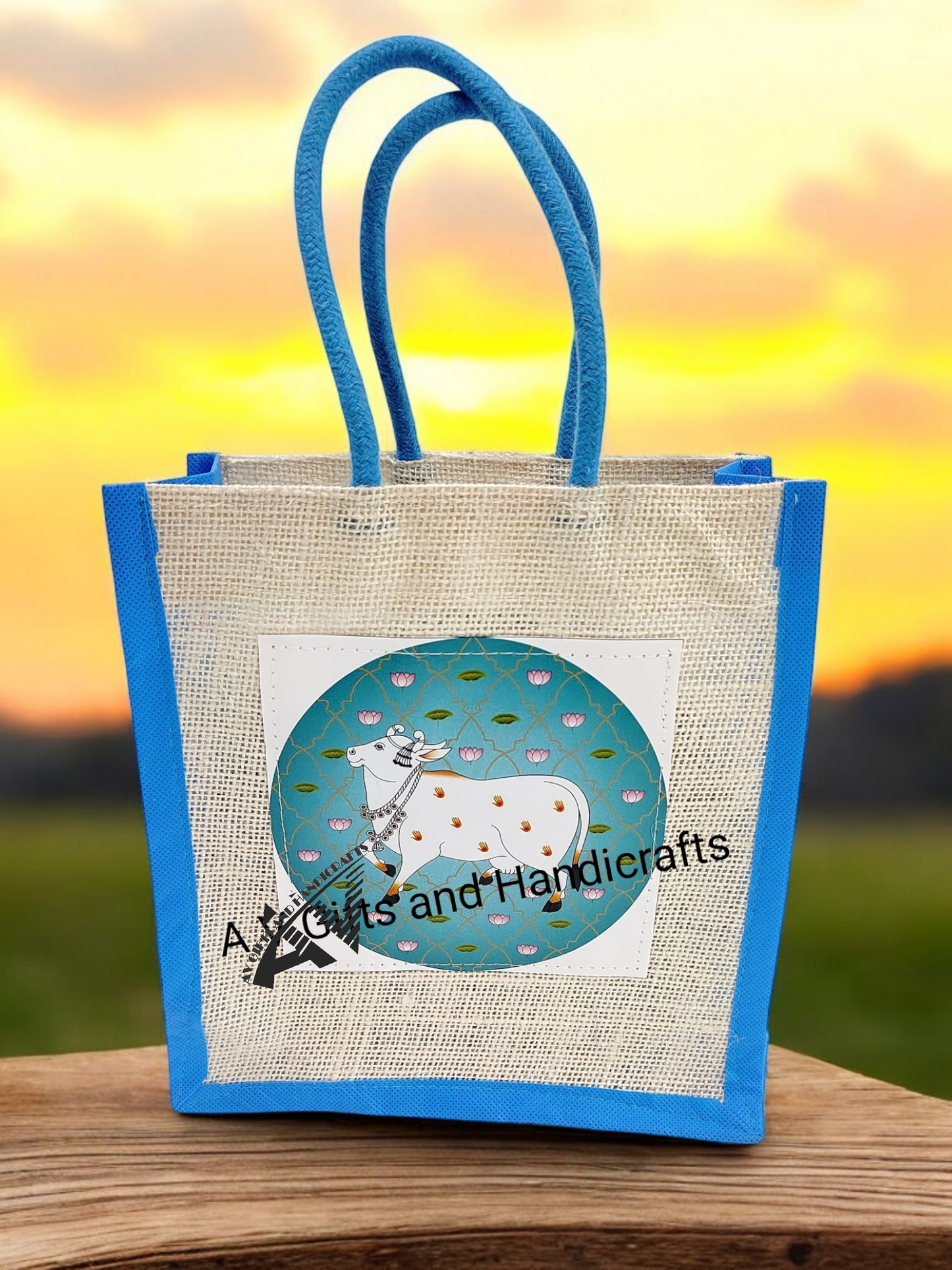 Pichwai Jute Bag