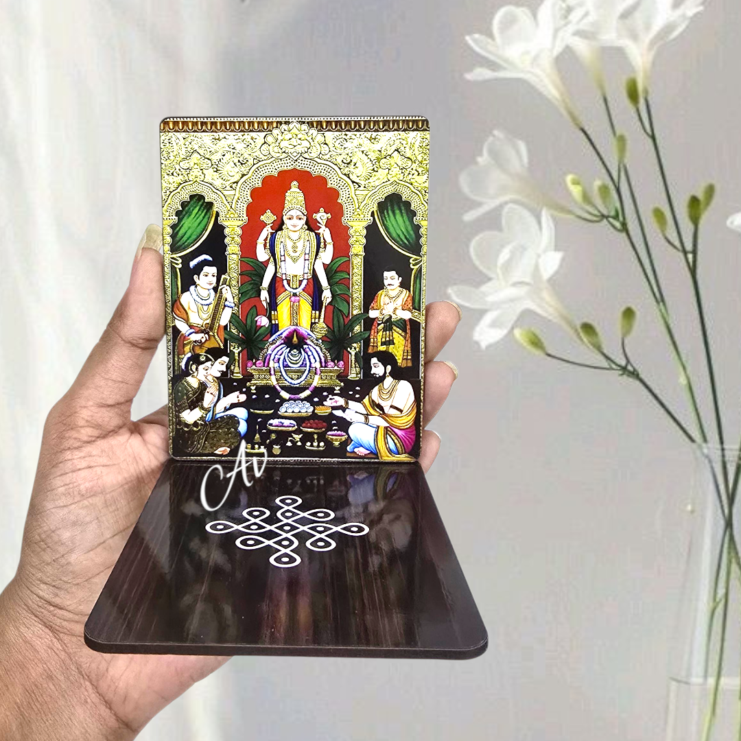 4 inch God Diya stand
