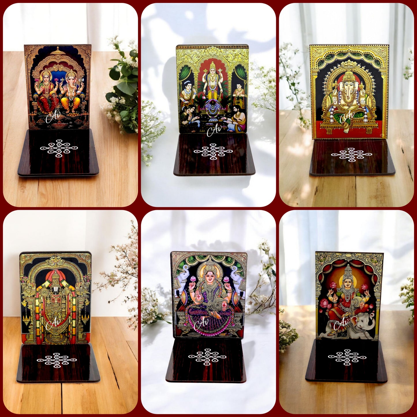 4 inch God Diya stand