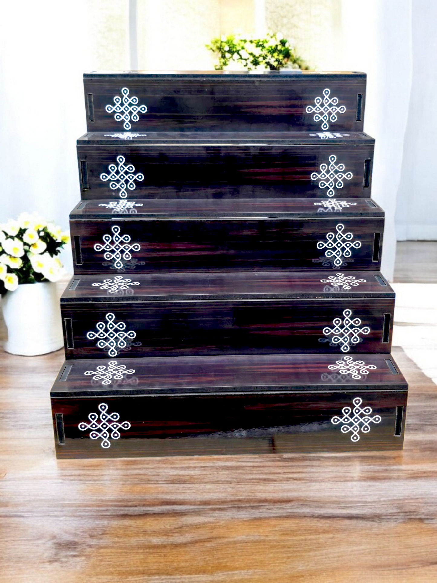 MDF 5 step/stair set of 2