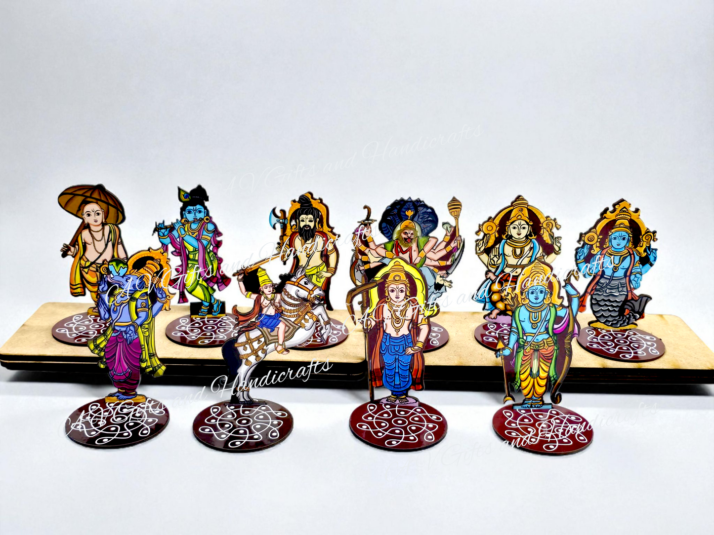 MDF Ashtalakshmi,Nav Durga,Dashavatar set