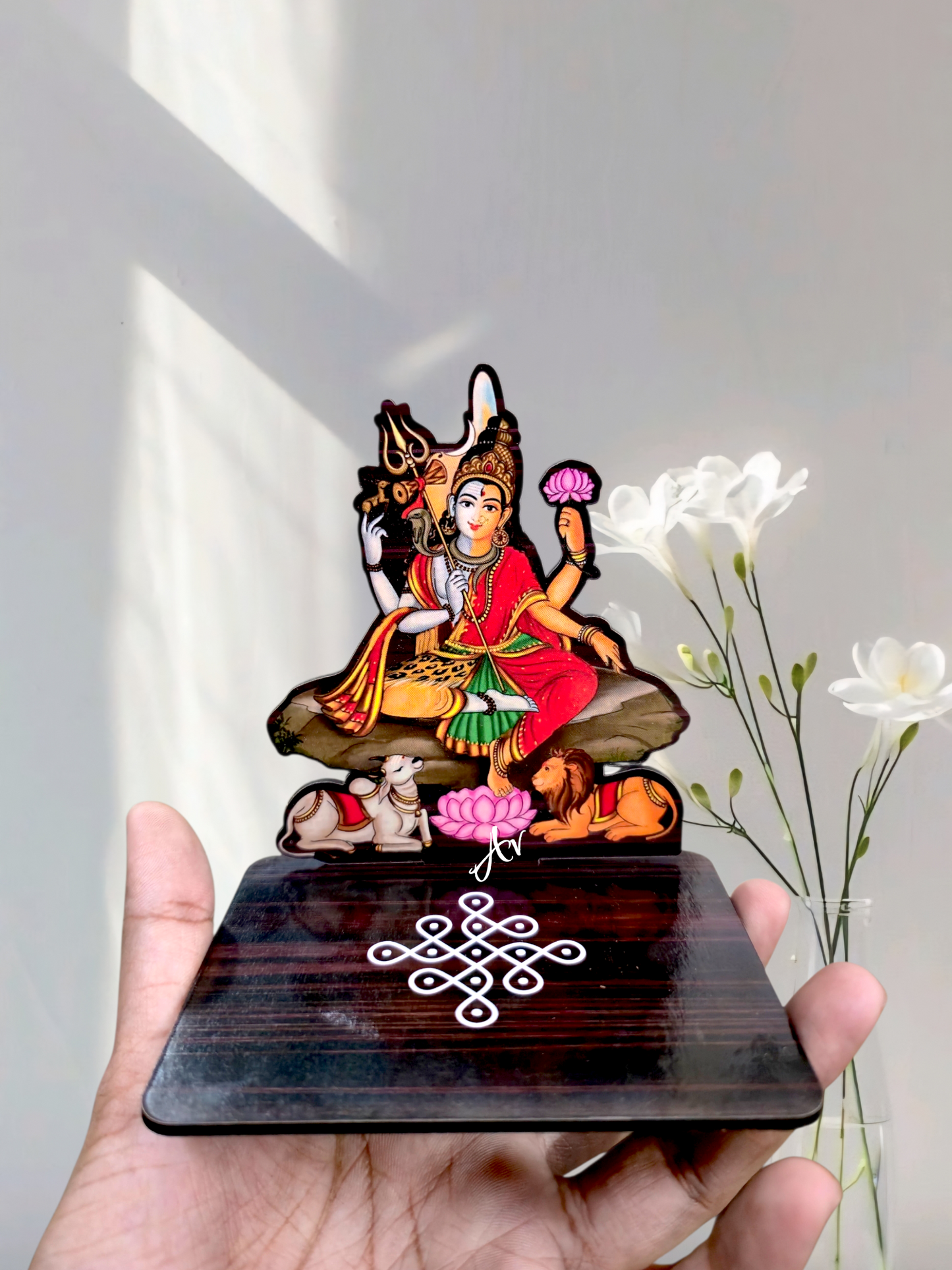 4 inch God Diya stand