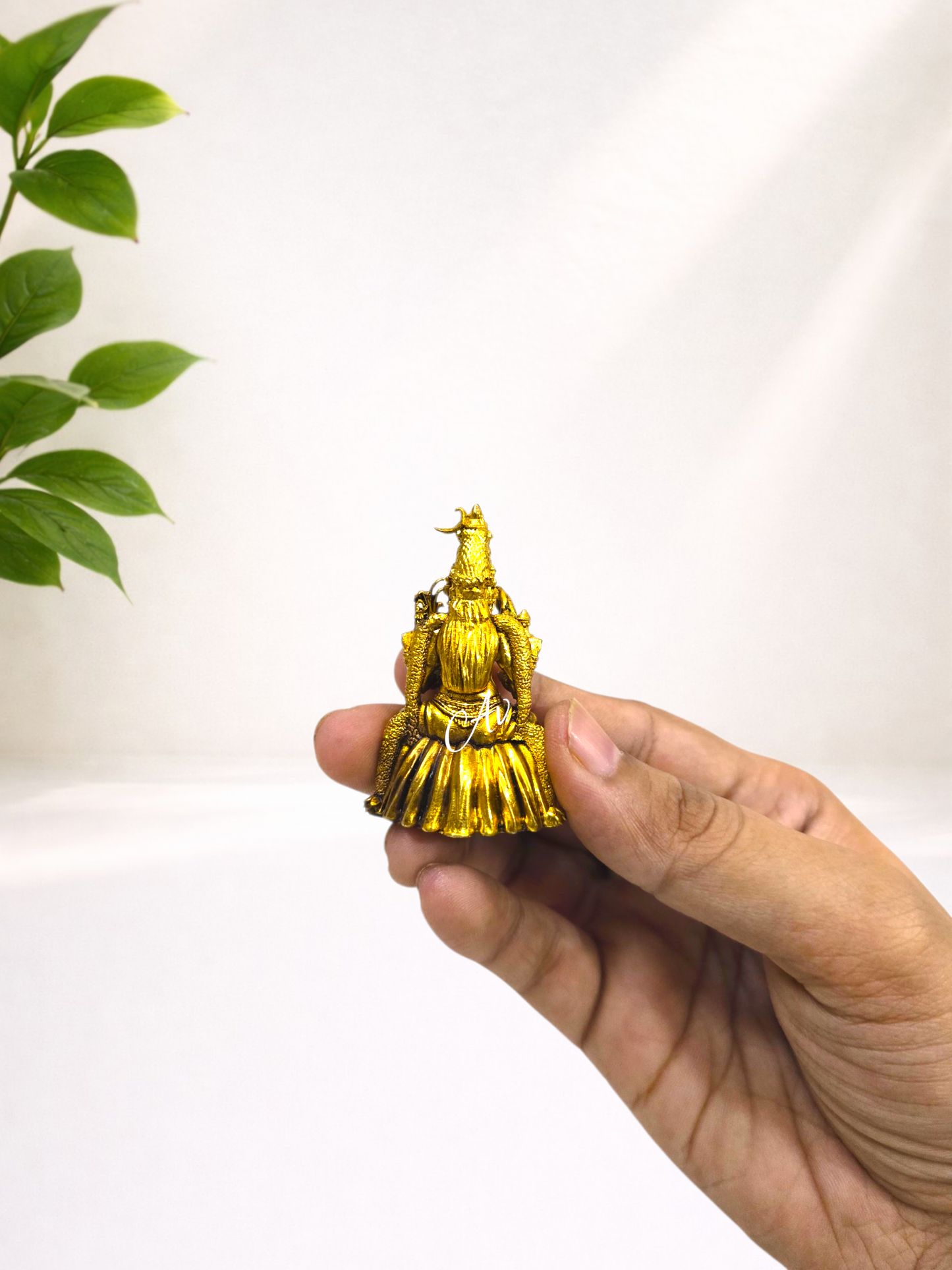 Brass Wax Casting Kamakshi Devi Idol – 2 Inch