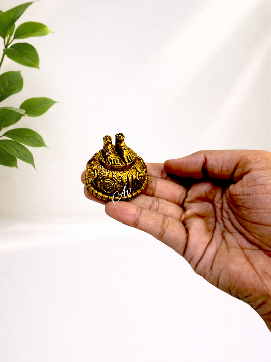 Brass Wax Casting Tirupati Charan – 1.5 Inch
