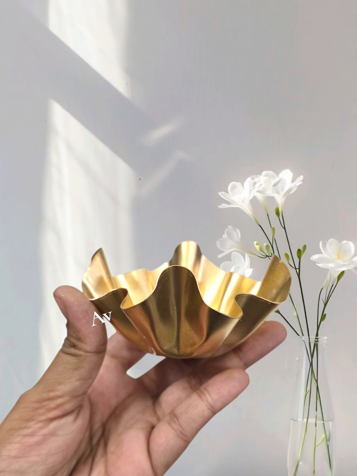 Mini Tealight / Mini Urli – Pack of 10 | Iron | 3.5–4 Inch