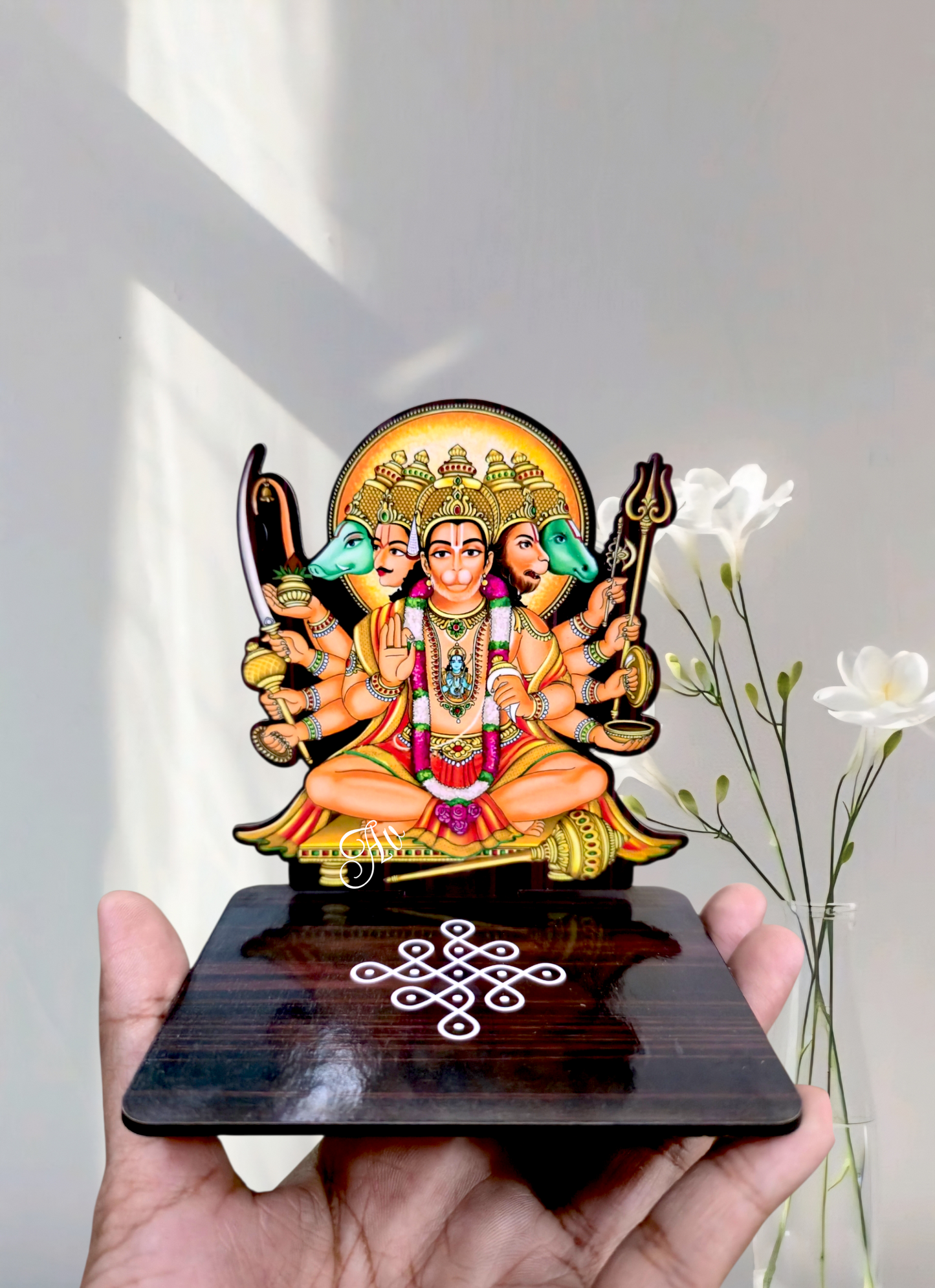 4 inch God Diya stand