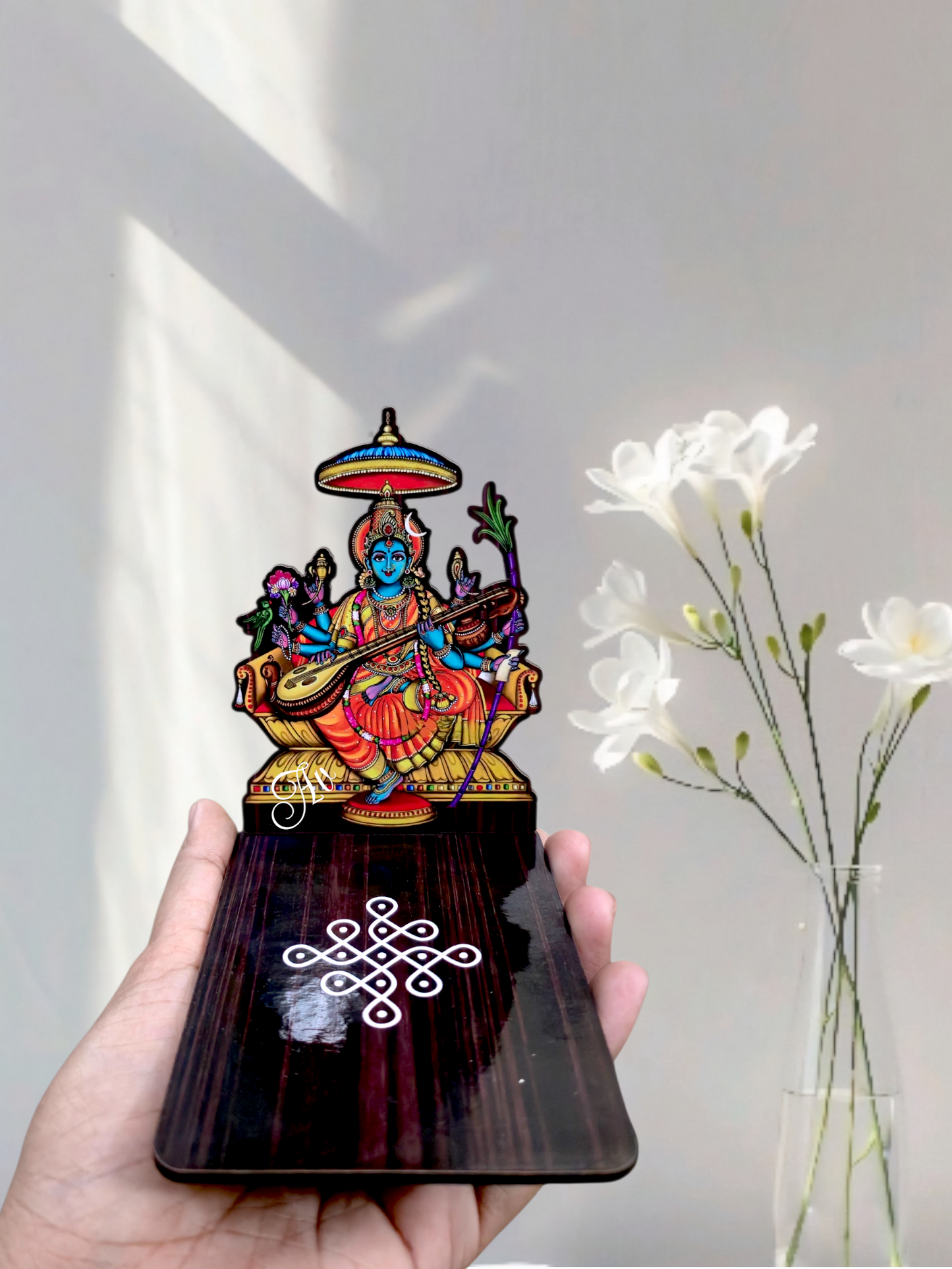 4 inch God Diya stand