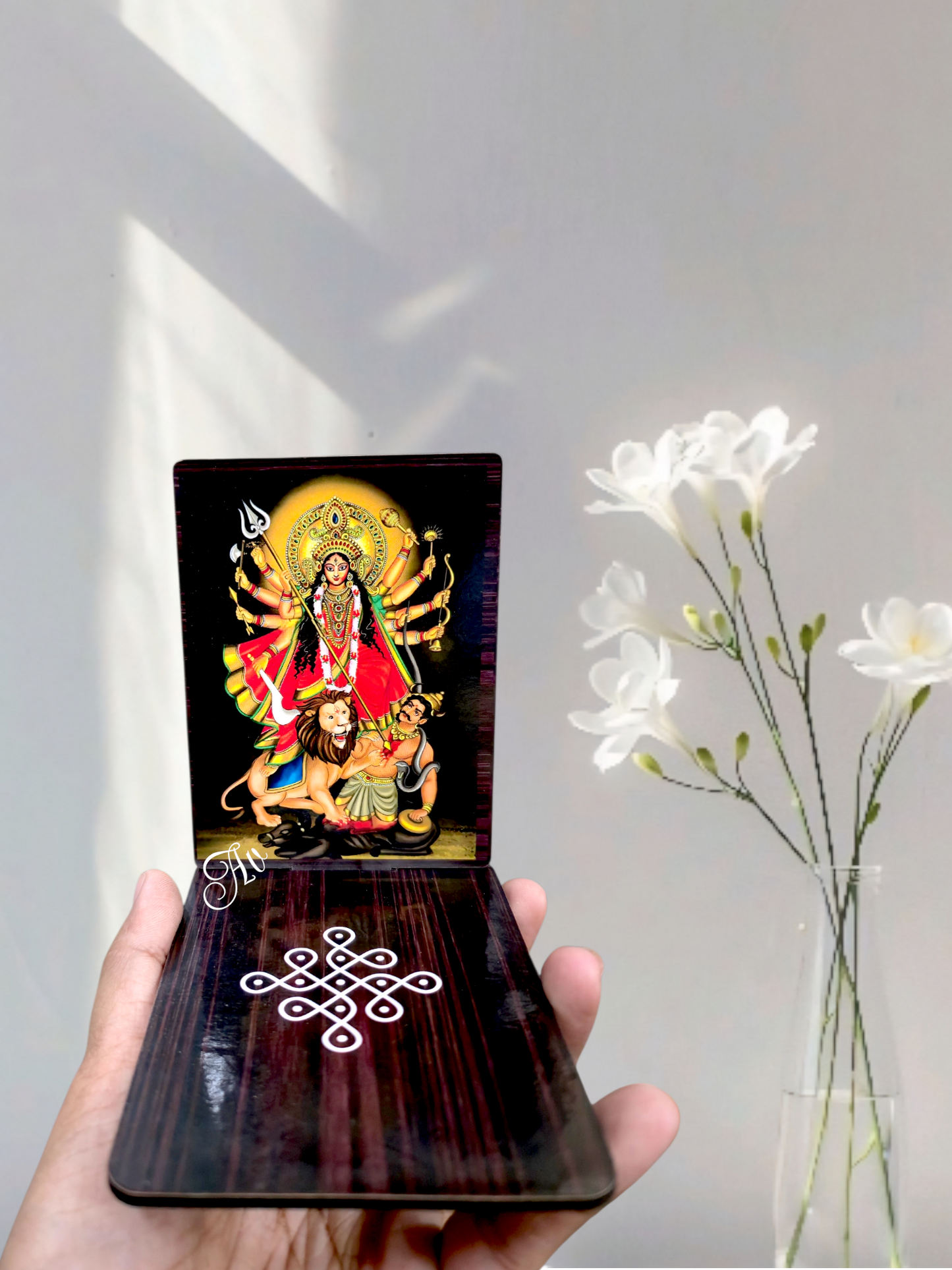 4 inch God Diya stand