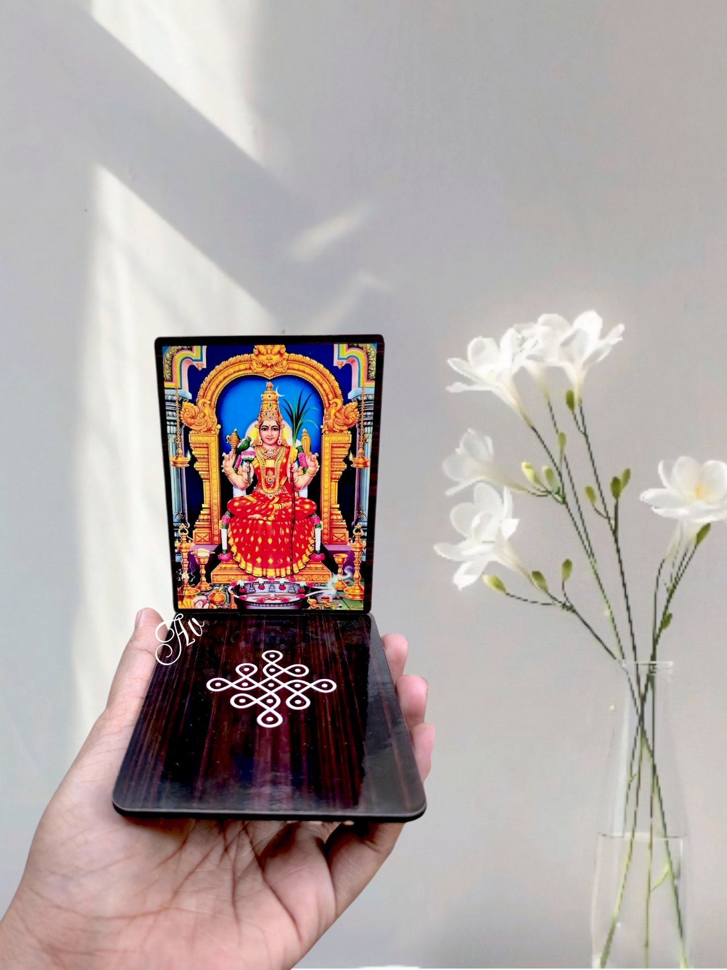 4 inch God Diya stand