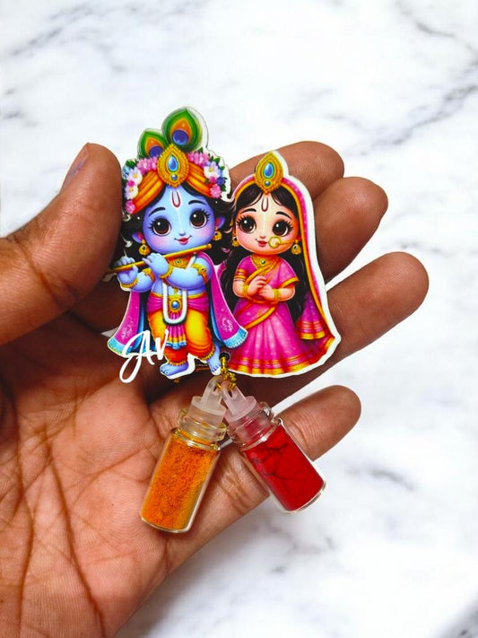 RADHA KRISHNA HALDI KUMKUM