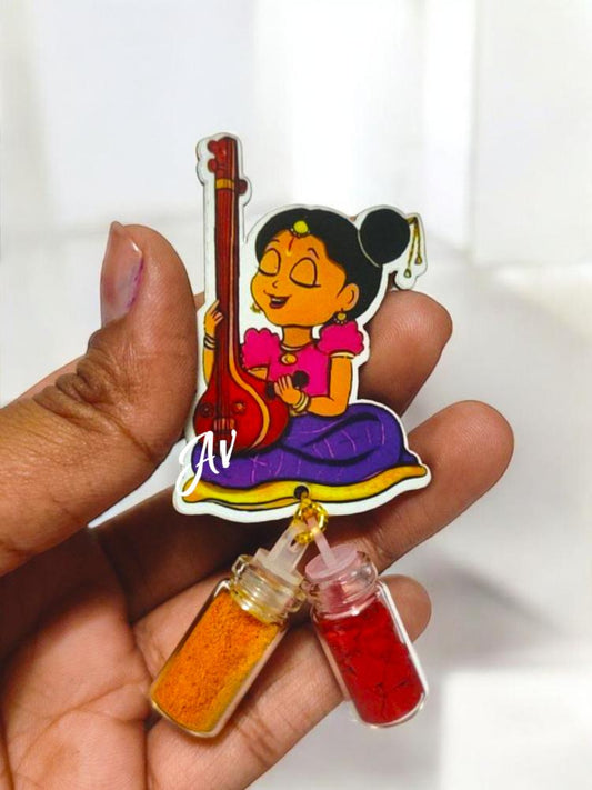 GIRL HALDI KUMKUM