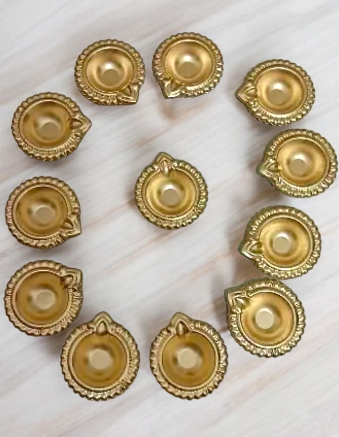 Metal Diya – 2.2 Inch | Pack of 50 | Iron