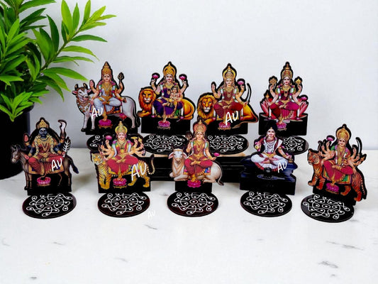 MDF Nav durga Stand 4"