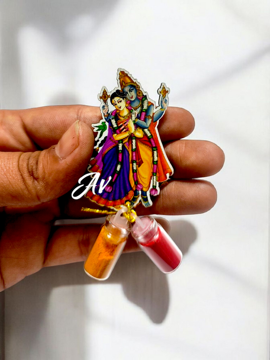 Radha Krishna Ji HALDI KUMKUM