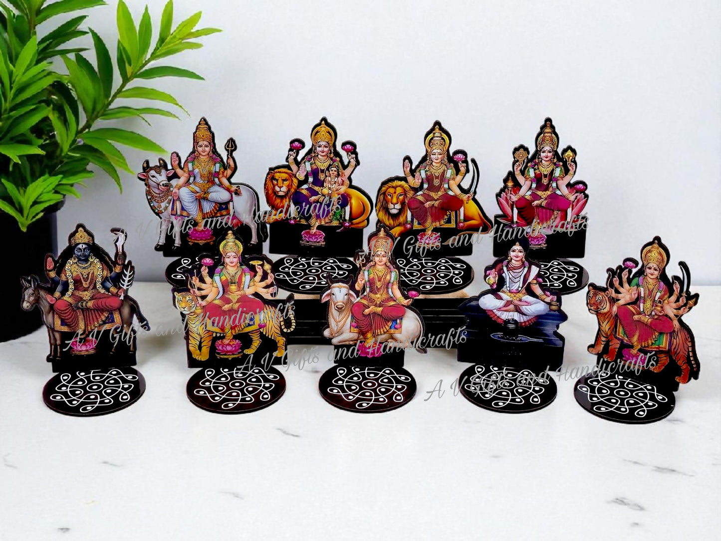 MDF Ashtalakshmi,Nav Durga,Dashavatar set