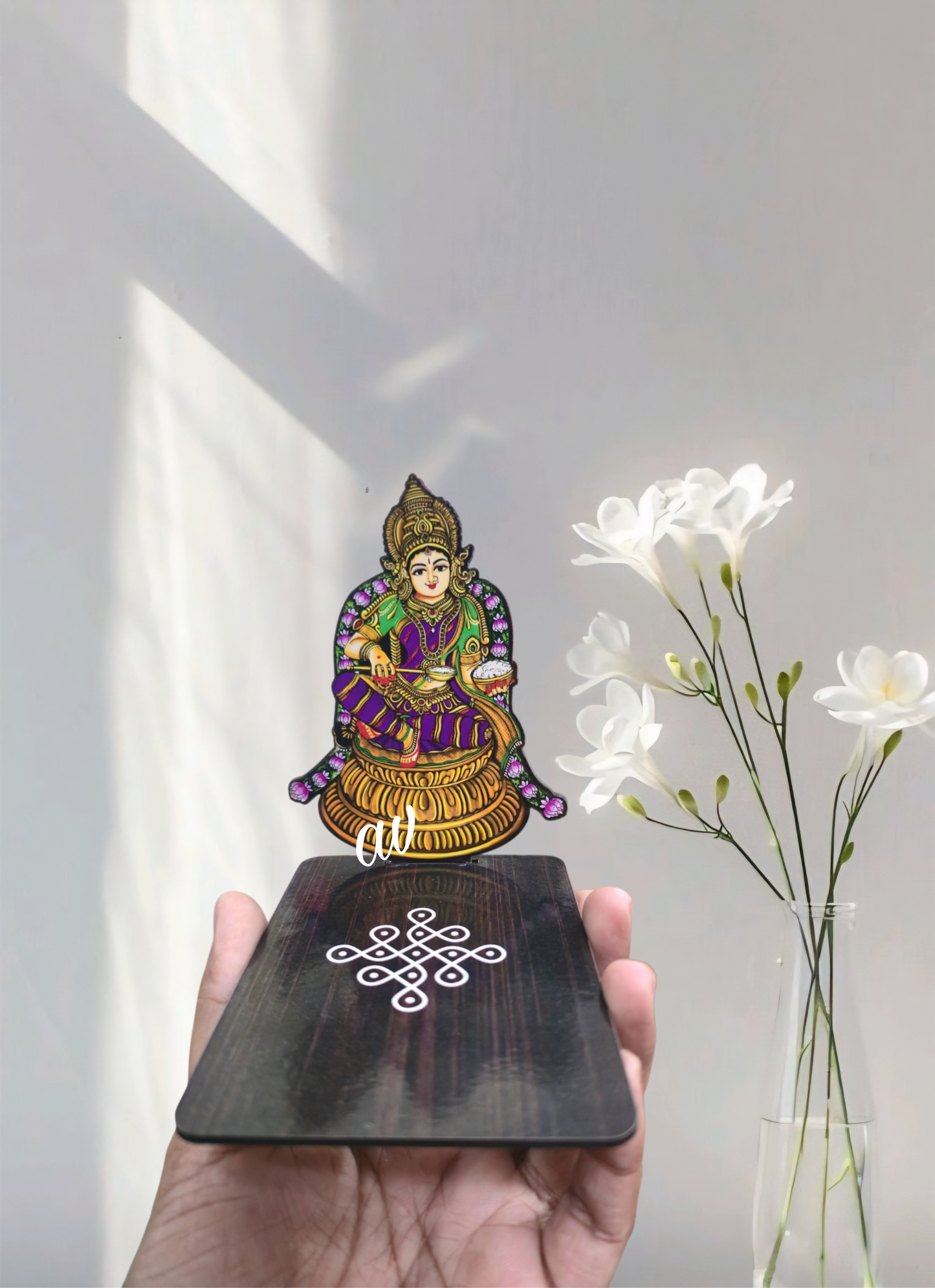 4 inch God Diya stand