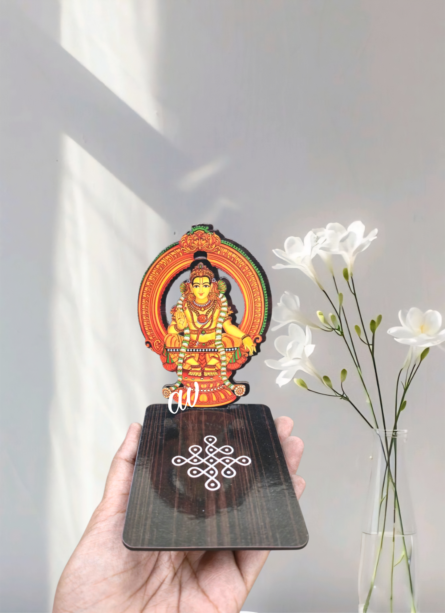 4 inch God Diya stand