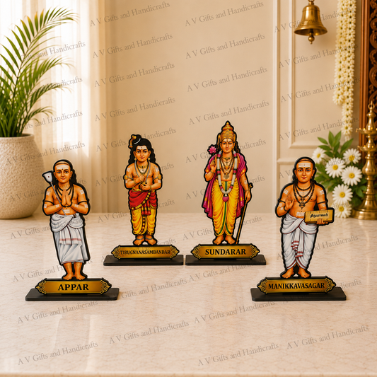 Nalvar Set MDF Stand – Decorative Devotional Display