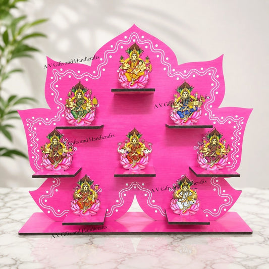 Ashtalakshmi stand (Pink)/ Ashta Lakshmi